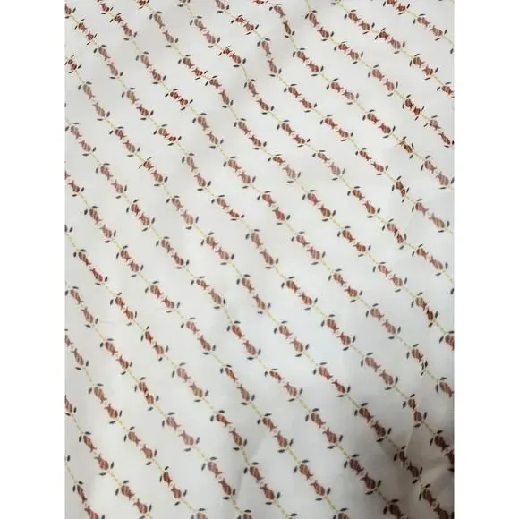 Blue Sketch Blouse Juniors Large Beige Sleeveless Sheer Floral Blouse Top - Picture 3 of 9